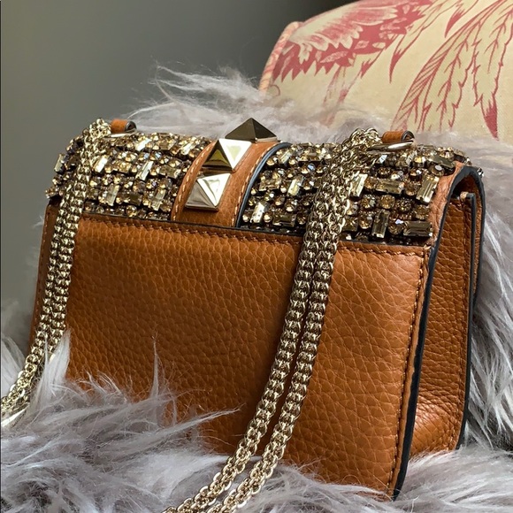 Valentino Garavani
Small Crystal Lock Shoulder Bag - Picture 5 of 5